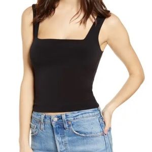 Leith square neck tank